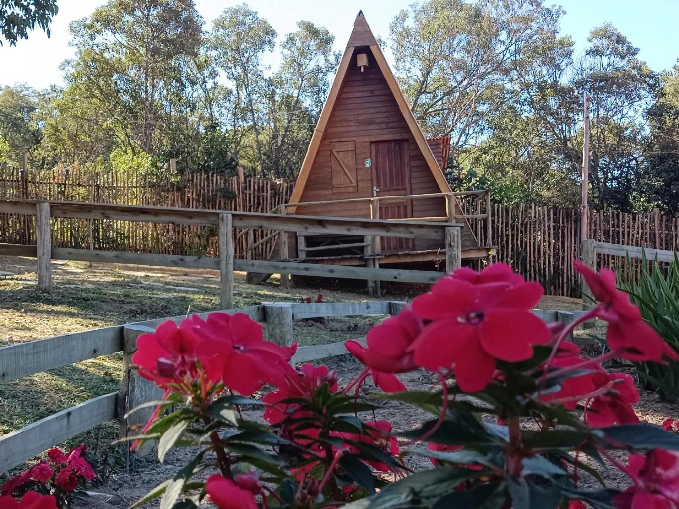 Chales E Camping Do Robinho 1 Сан-Томе-дас-Летрас Экстерьер фото