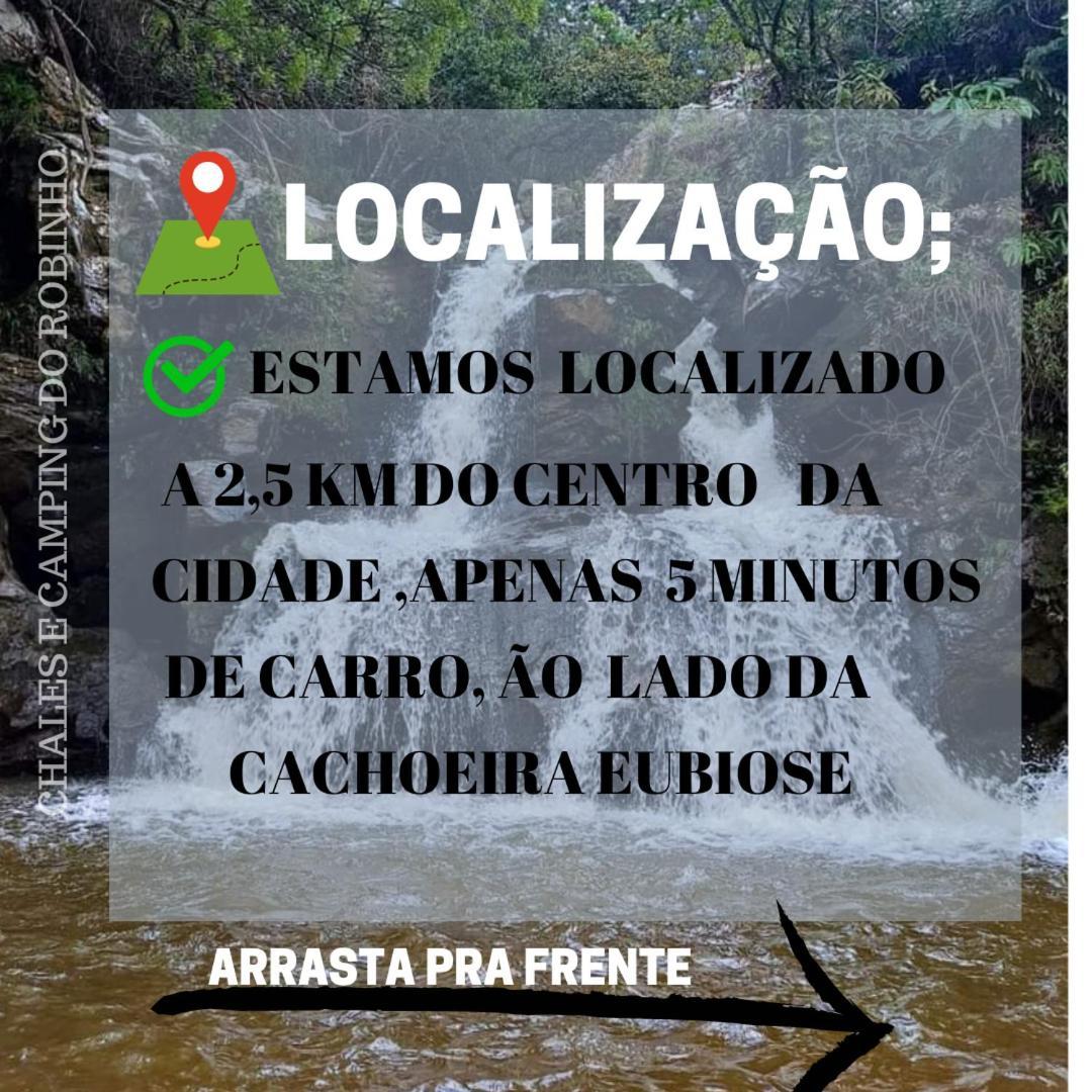 Chales E Camping Do Robinho 1 Сан-Томе-дас-Летрас Экстерьер фото